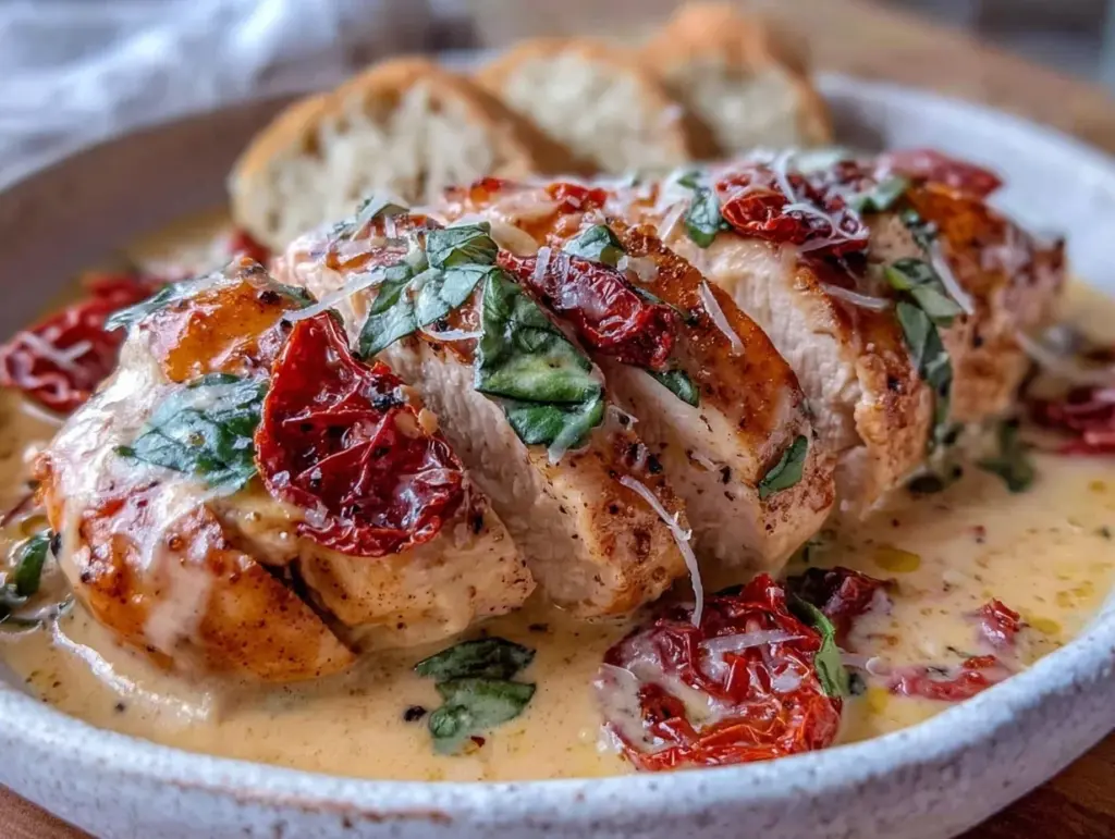 Creamy Instant Pot Tuscan Chicken - featured image