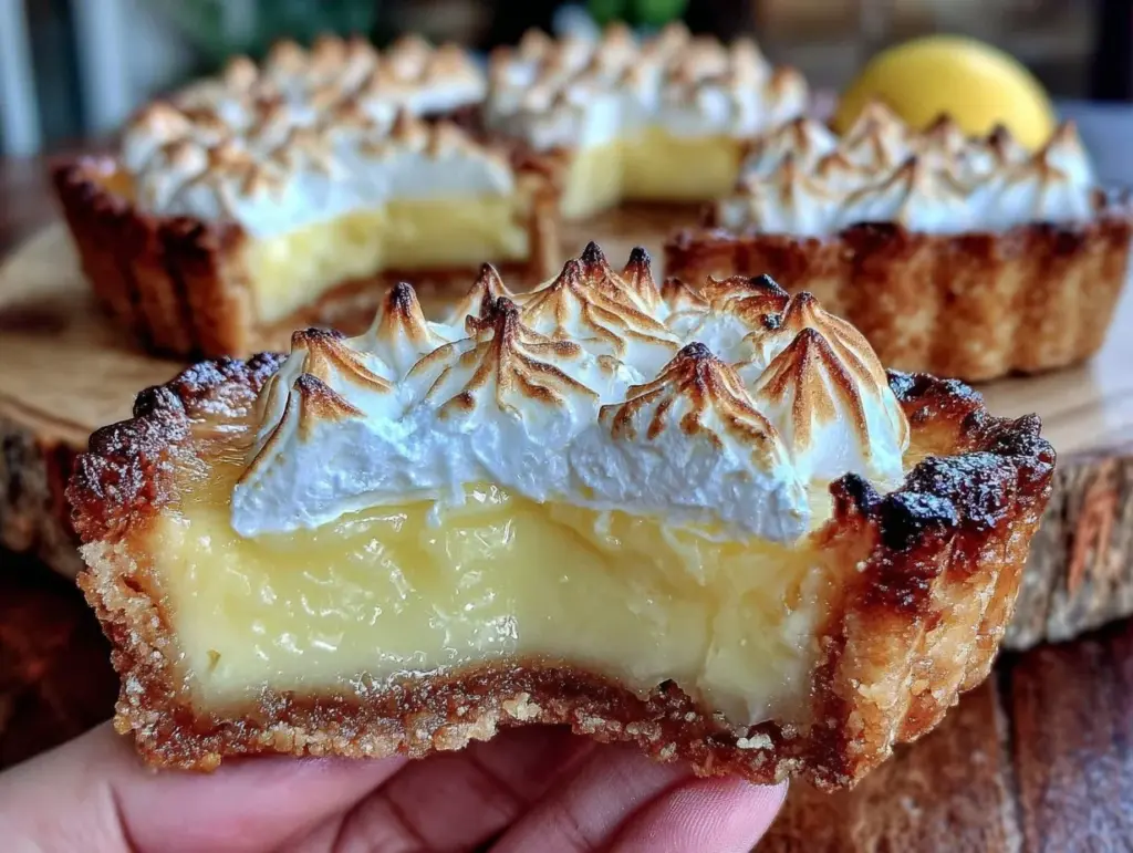 creamy lemon tart - featured image