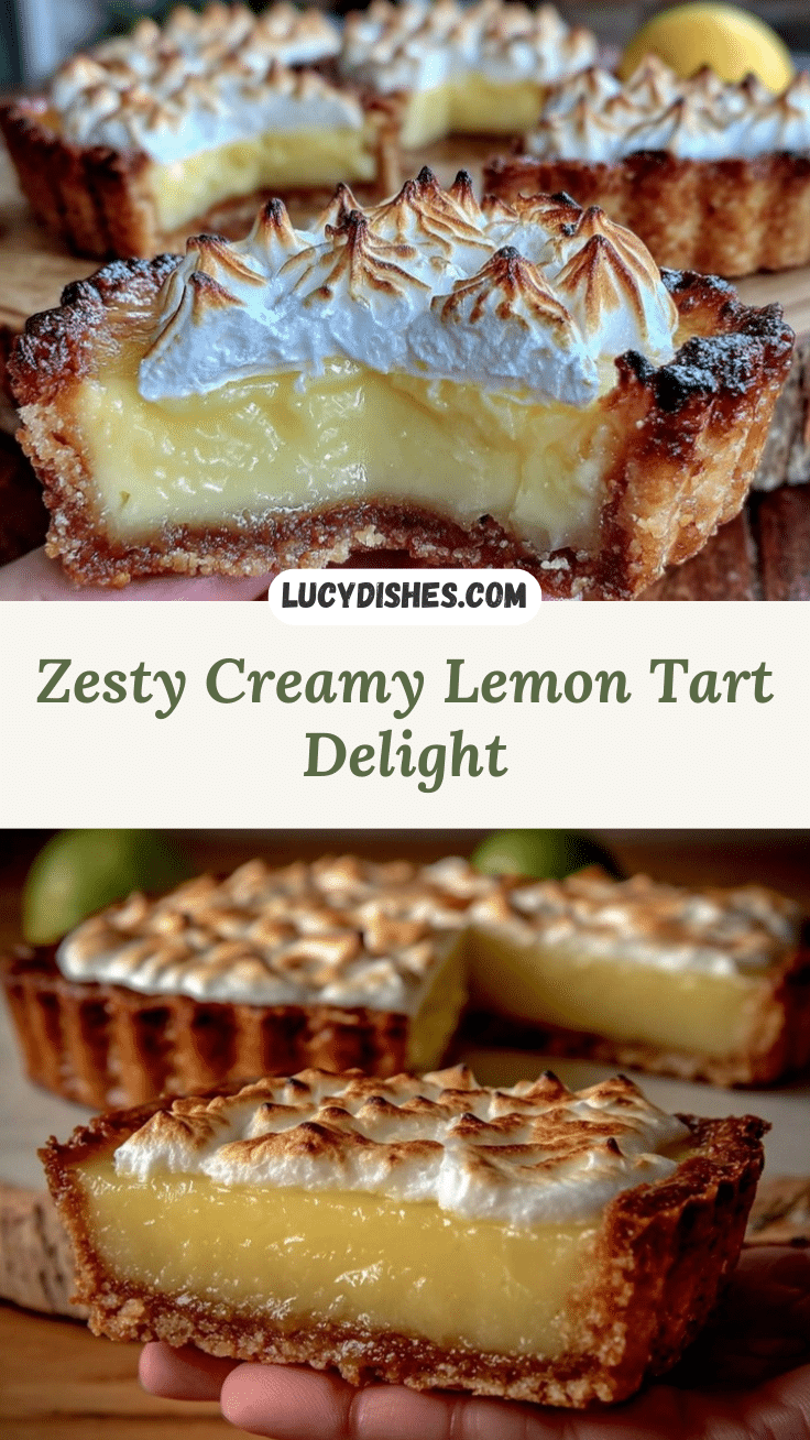 creamy lemon tart recipe