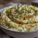 creamy potato leek soup - featured image