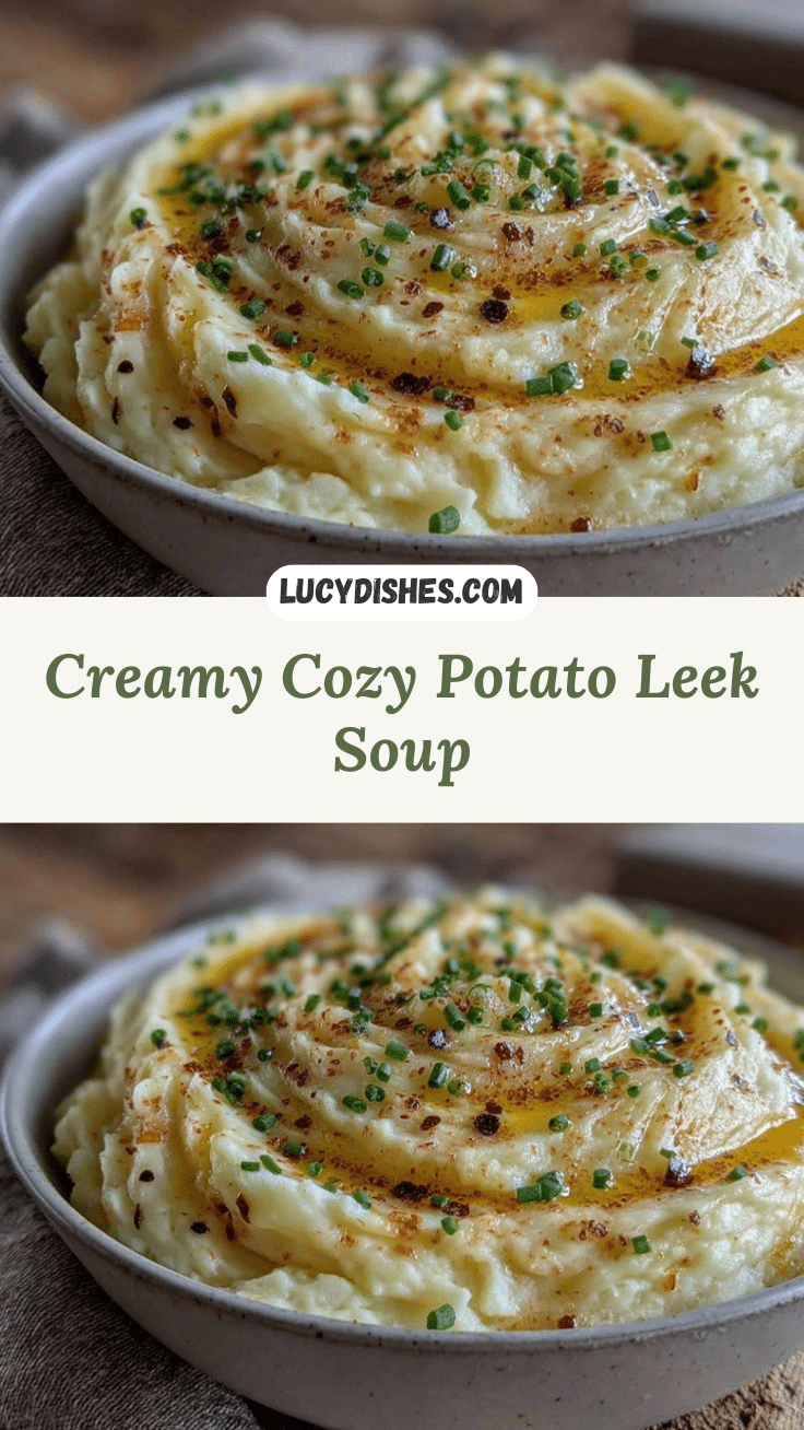 creamy potato leek soup recipe