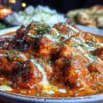 creamy pressure cooker chicken tikka masala - featured image