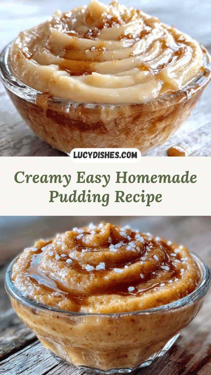 creamy simple pudding recipe recipe