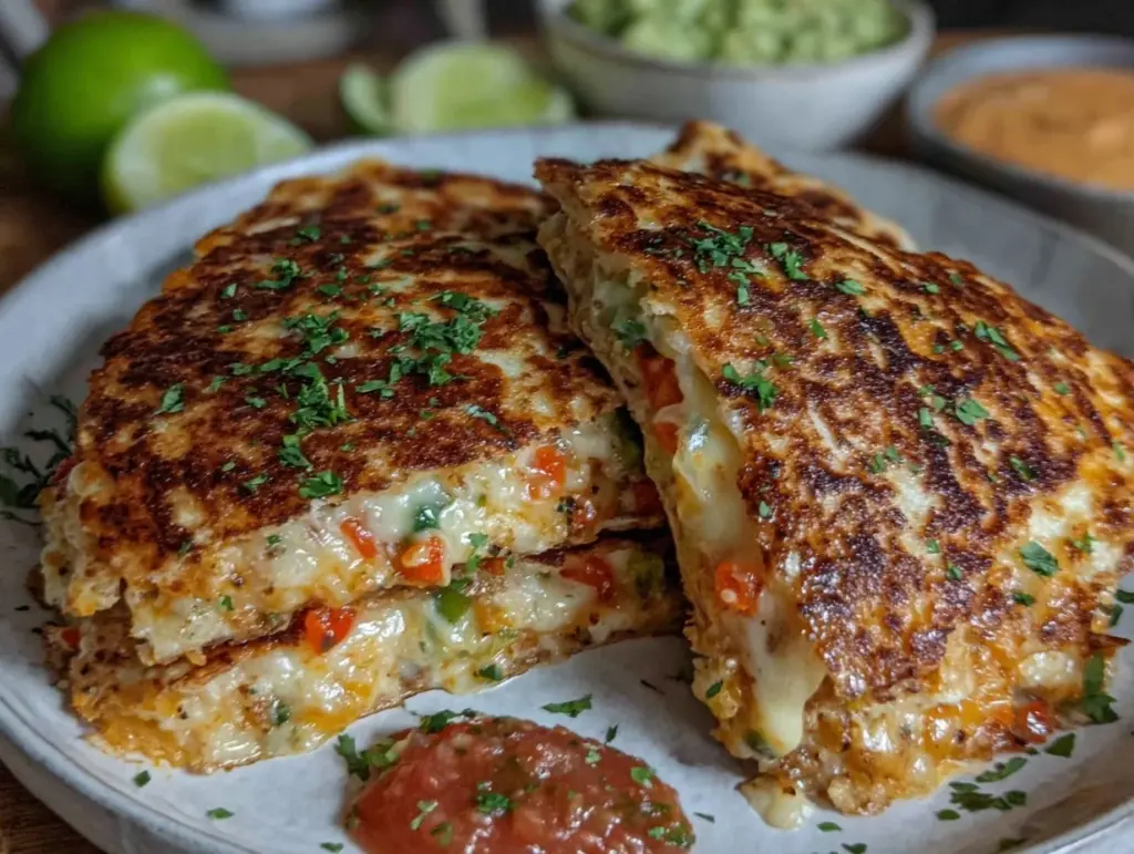 Crispy Butterfly Quesadillas - featured image