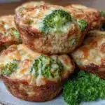 crispy cheesy broccoli rice bites - featured image