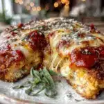 crispy chicken parmesan - featured image