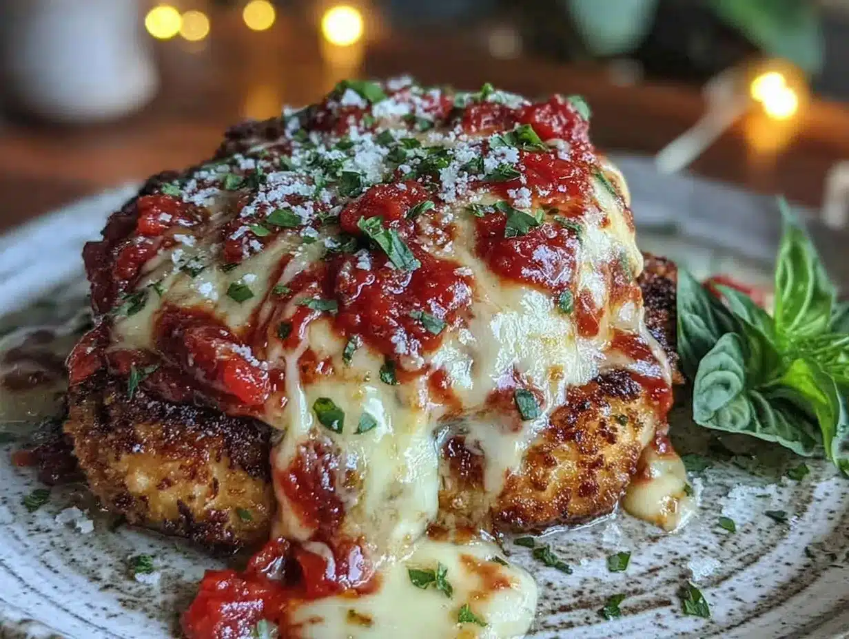 crispy chicken parmesan preparation steps