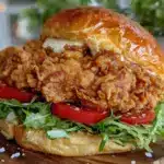 crispy chicken sandwich delight - featured image