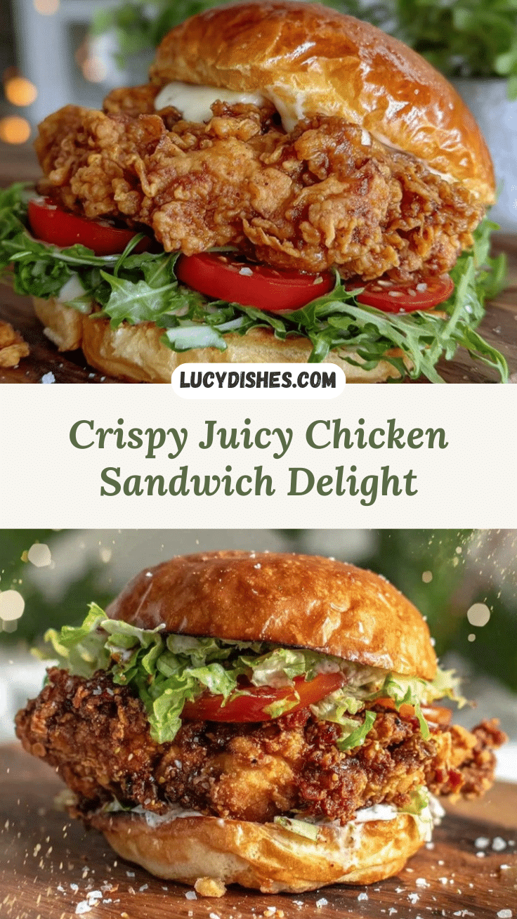 crispy chicken sandwich delight recipe