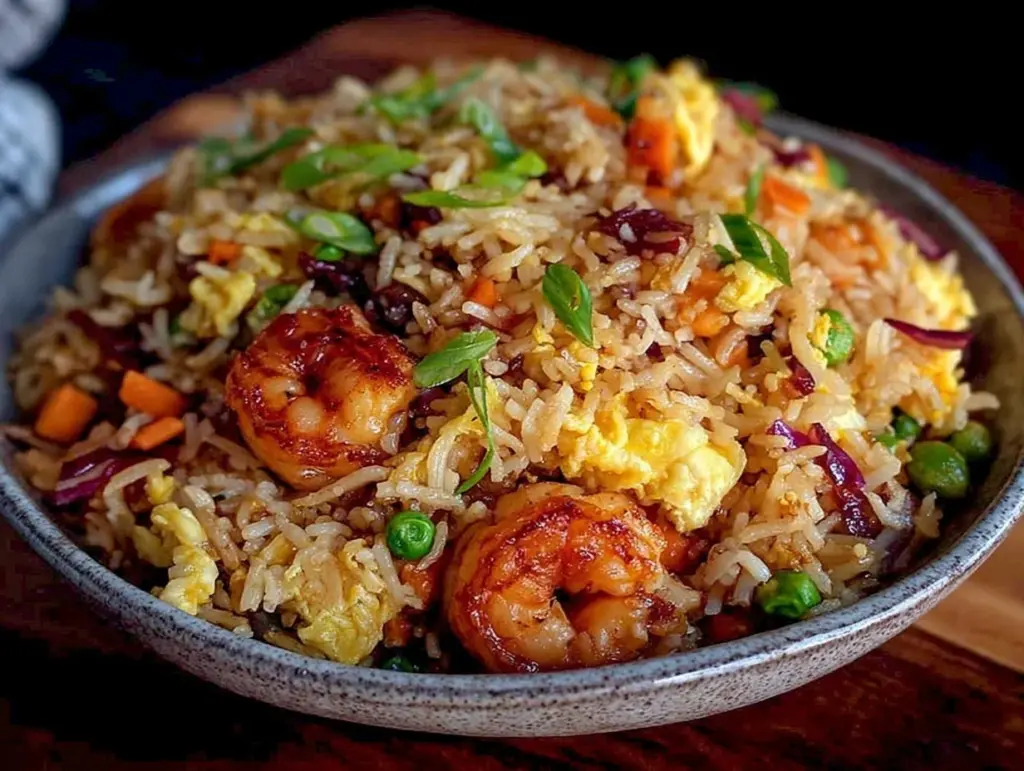 crispy fried rice recipe - featured image