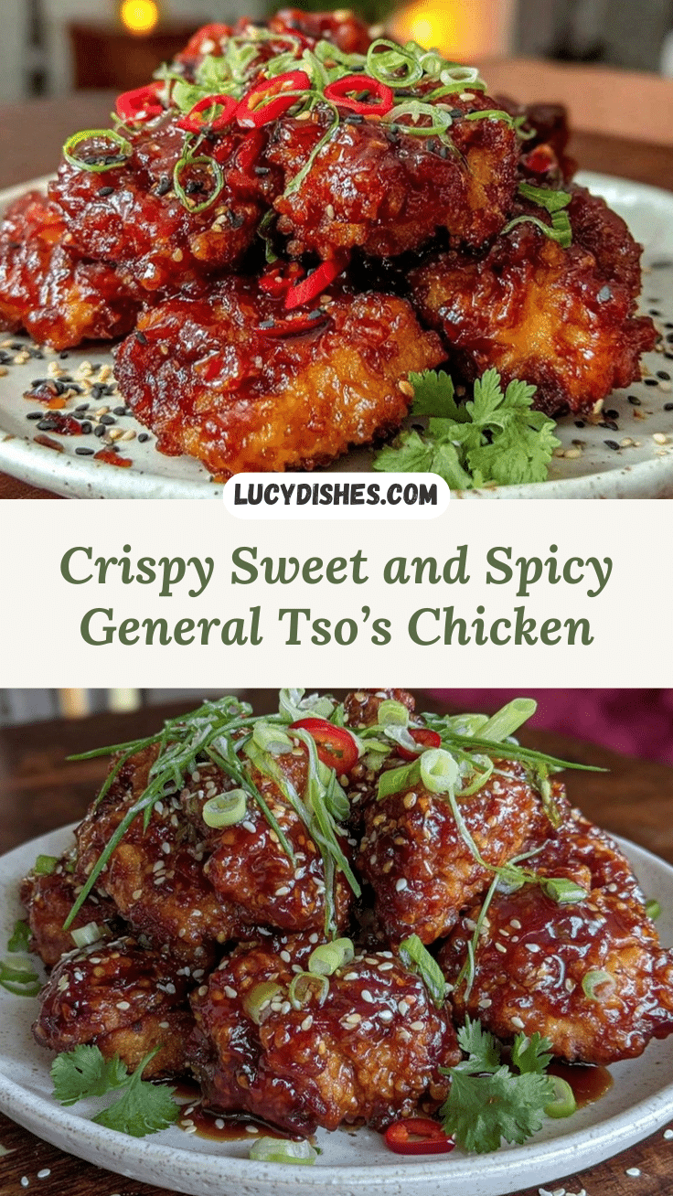 crispy General Tso’s chicken recipe