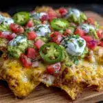 crispy loaded nachos - featured image