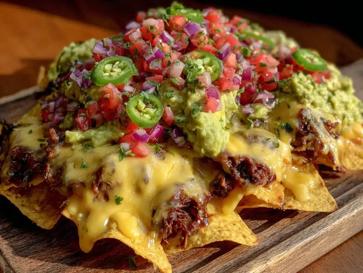 crispy loaded nachos preparation steps