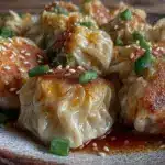 crispy pan-fried dumplings - featured image