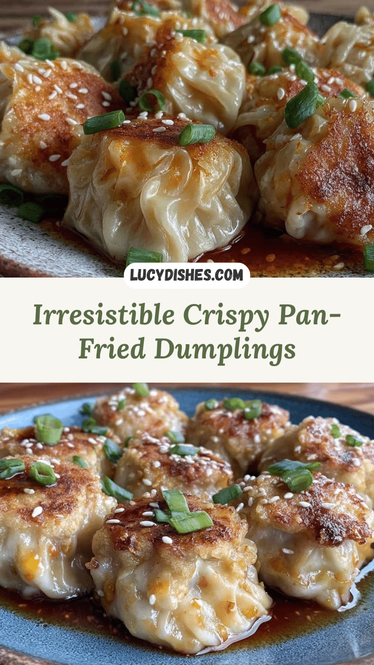 crispy pan-fried dumplings recipe