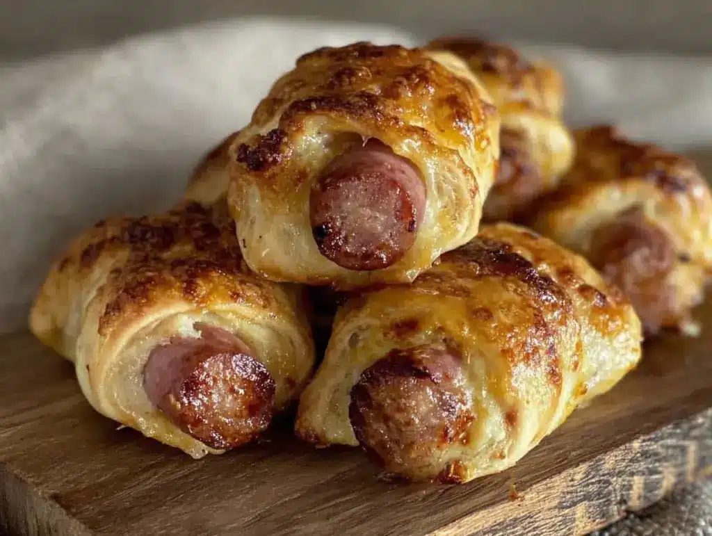 crispy pigs in a blanket recipe - featured image