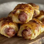 crispy pigs in a blanket recipe - featured image