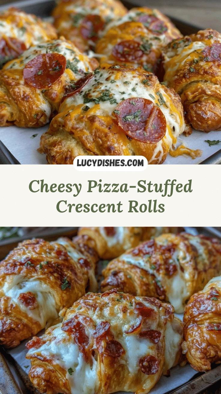 crispy pizza stuffed crescents recipe