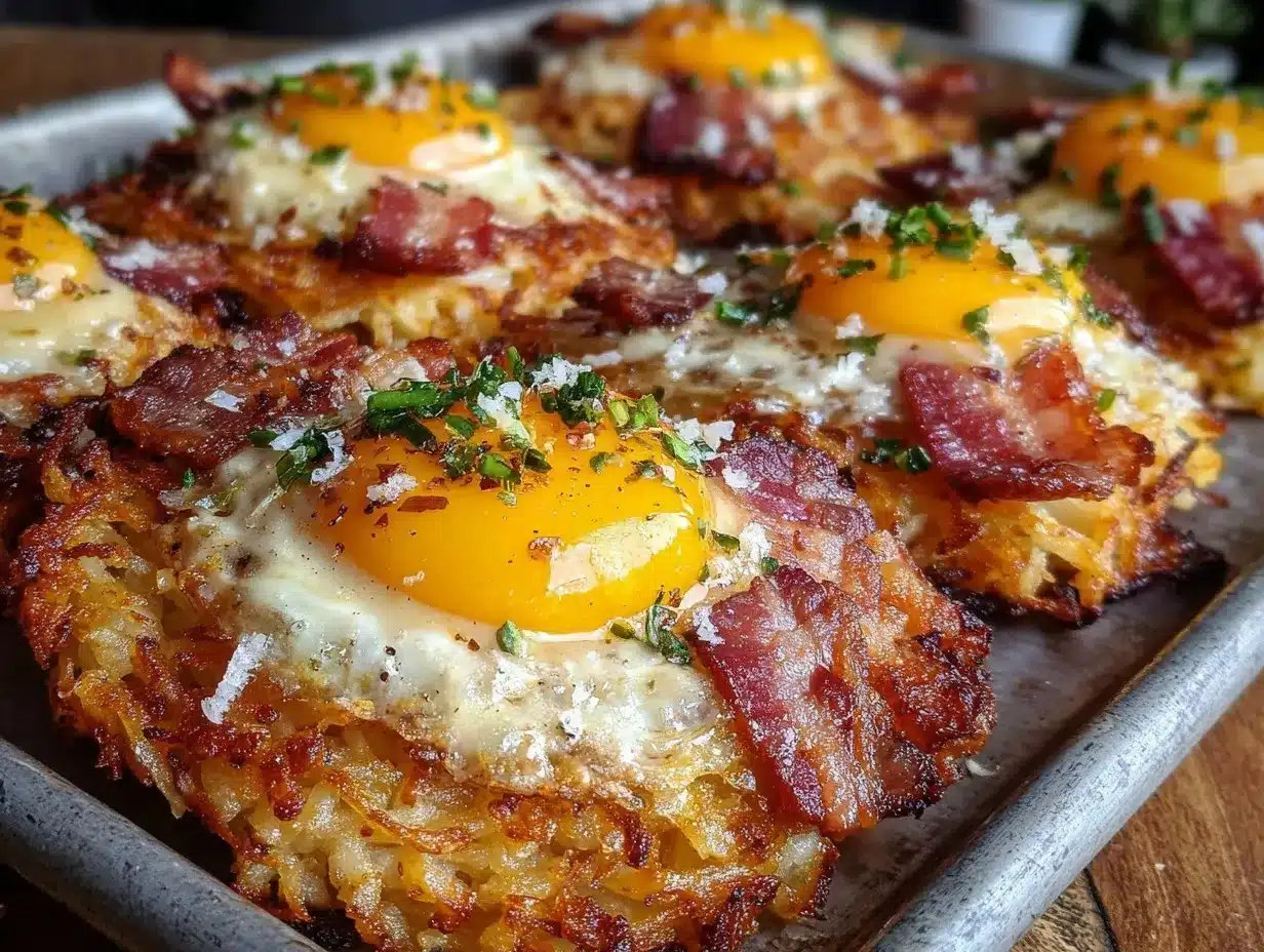 crispy sheet pan breakfast preparation steps