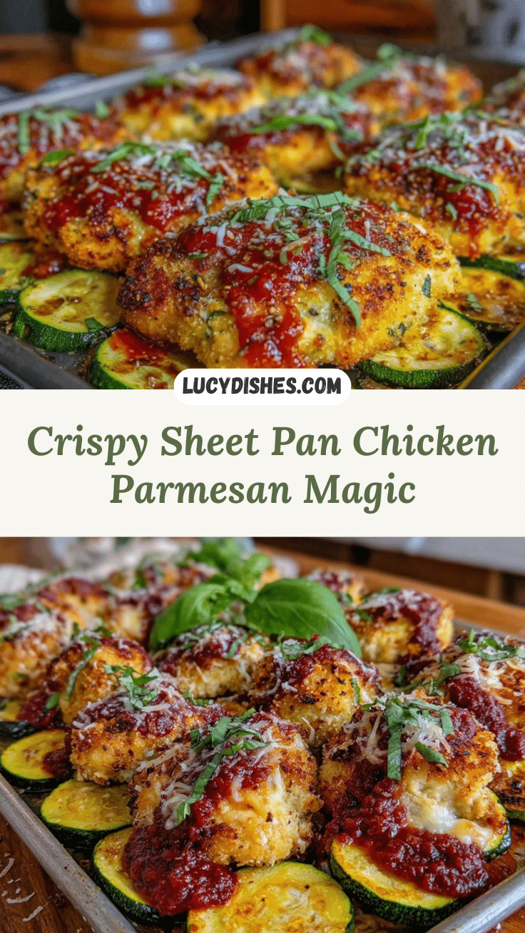 crispy sheet pan chicken parmesan recipe