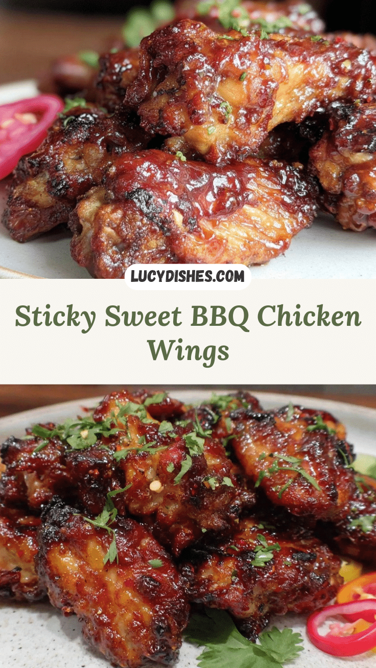 crispy sticky bbq chicken wings recipe