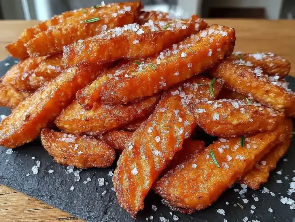 crispy sweet potato fries - featured image