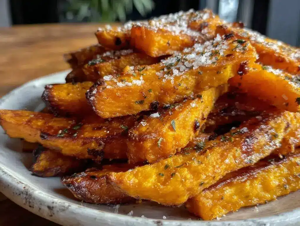 crispy sweet potato fries - featured image