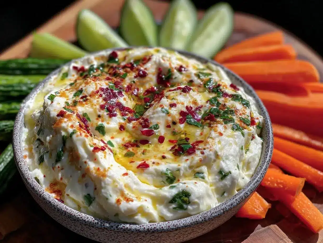 easy creamy quick dip recipe preparation steps