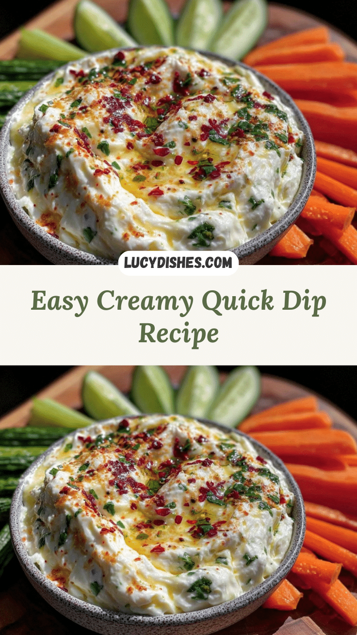 easy creamy quick dip recipe recipe