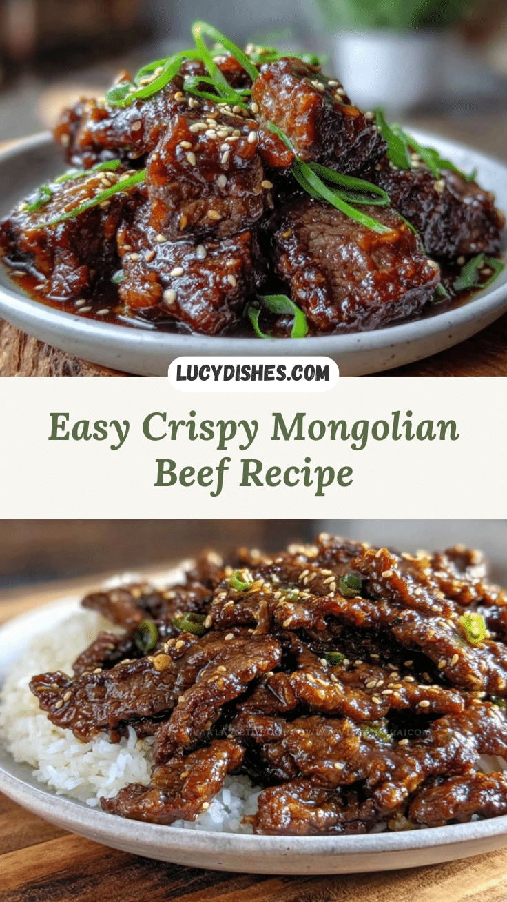 easy crispy Mongolian beef recipe recipe