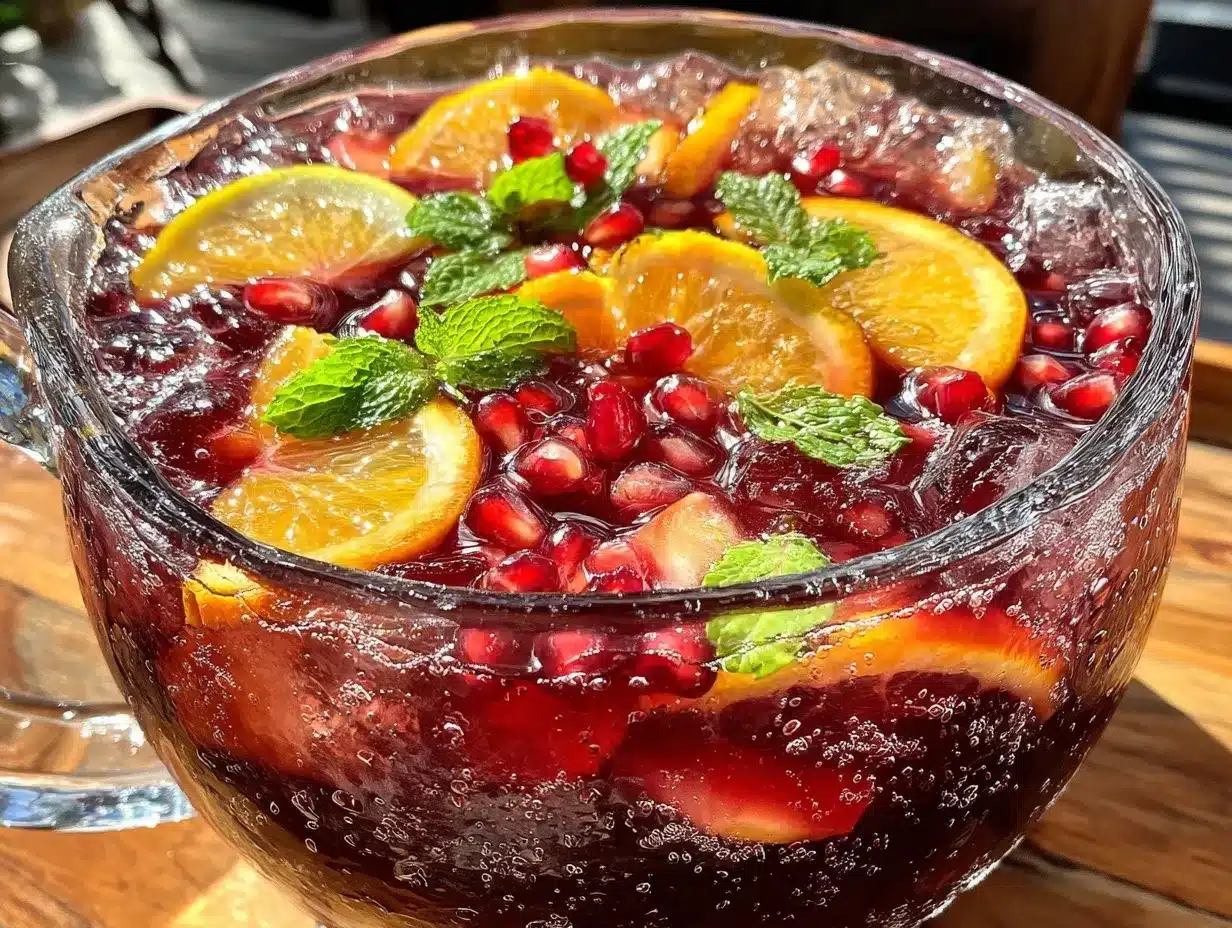 easy fast sangria recipe preparation steps