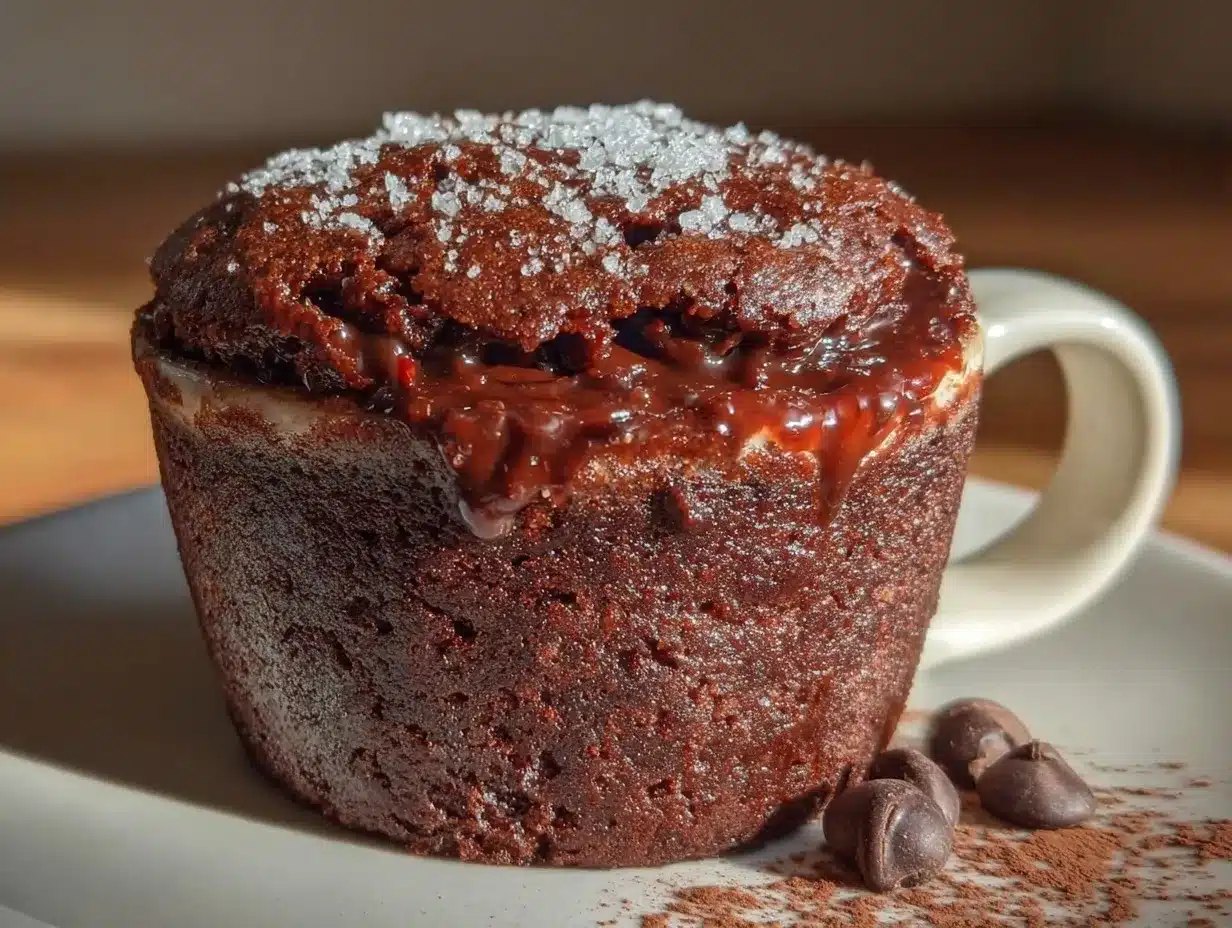 easy quick and fluffy mug cake recipe preparation steps