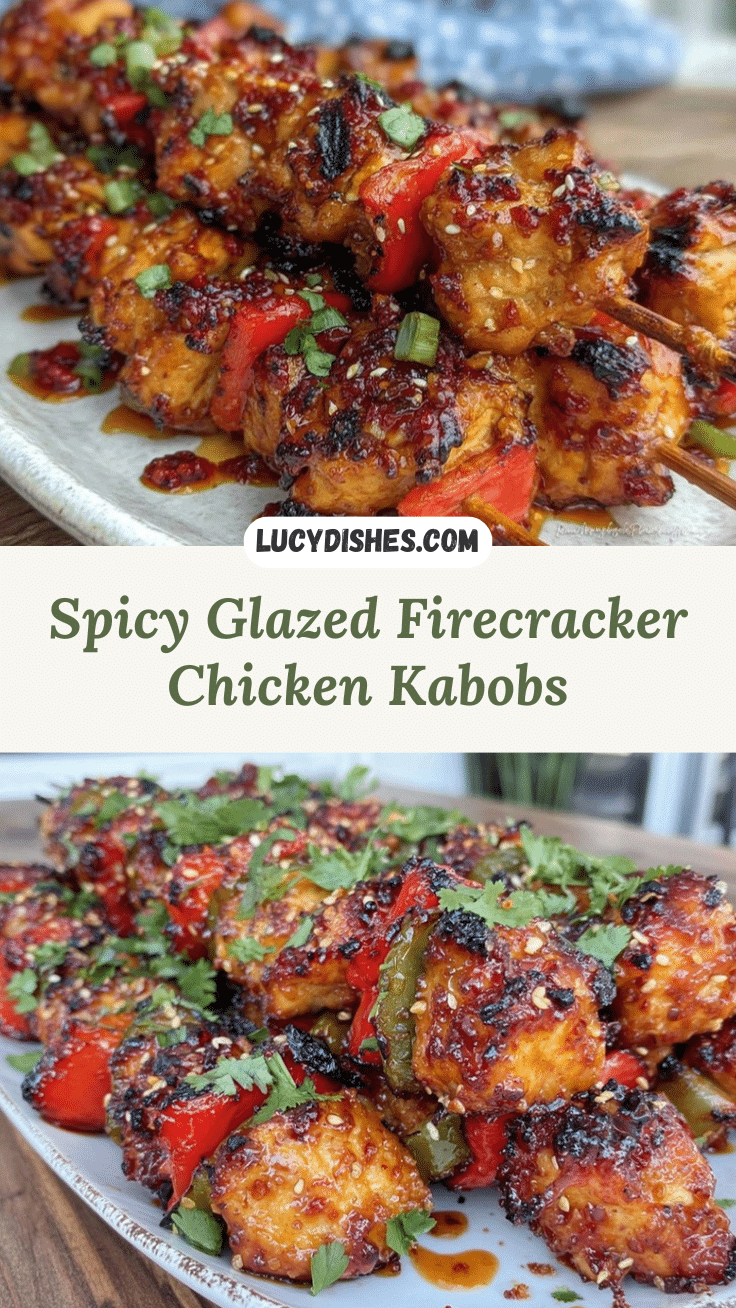 Firecracker Chicken Kabobs recipe
