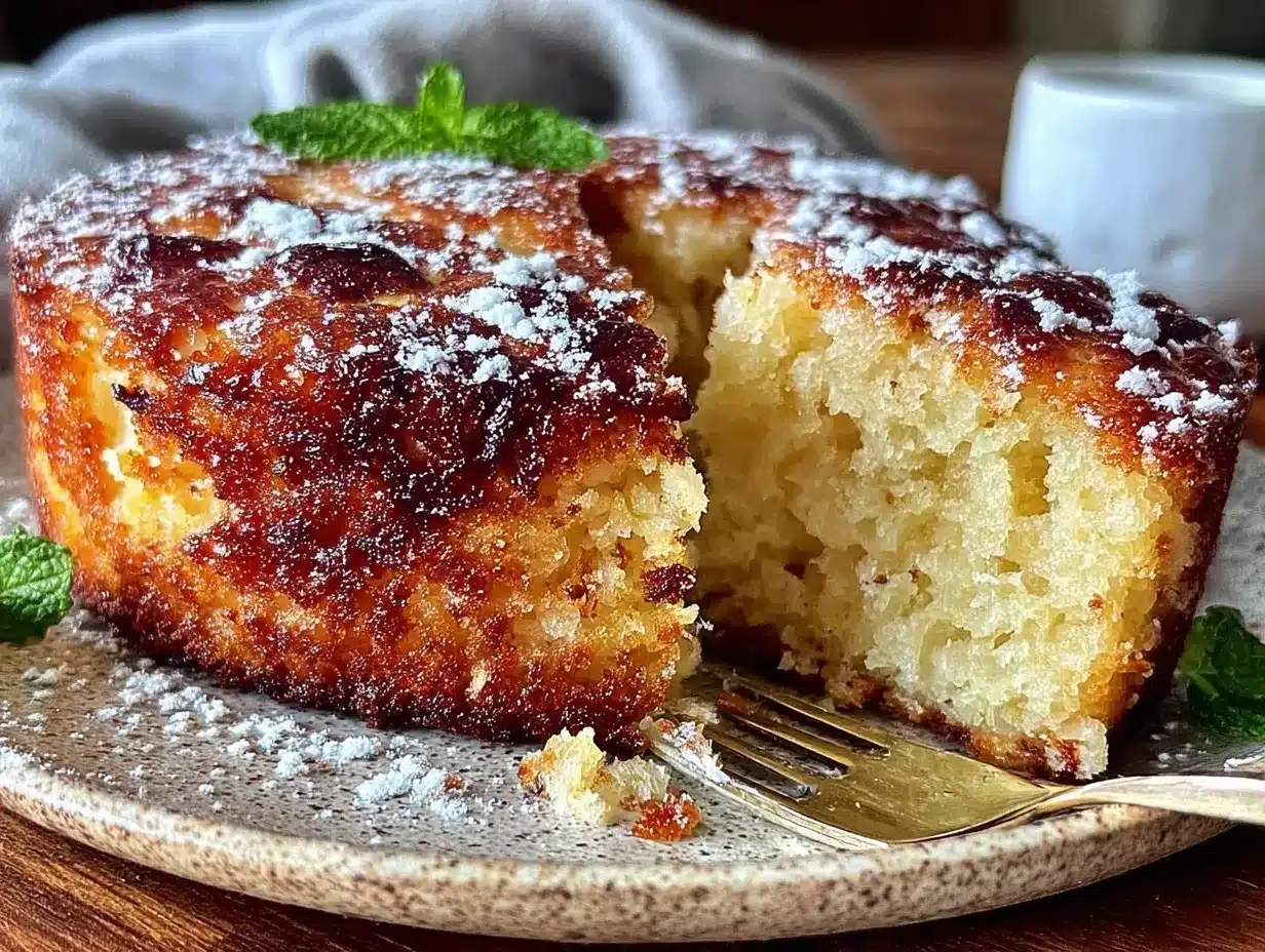 fluffy simple cake recipe preparation steps