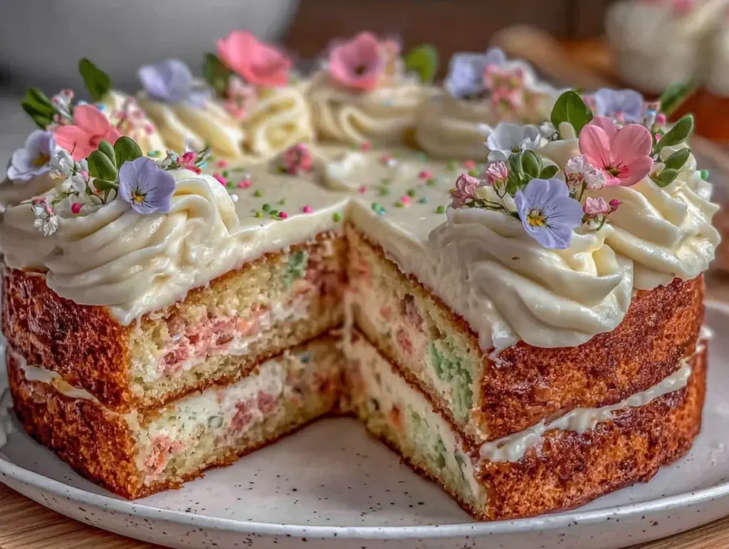 Fluffy Spring Cake Delight - featured image