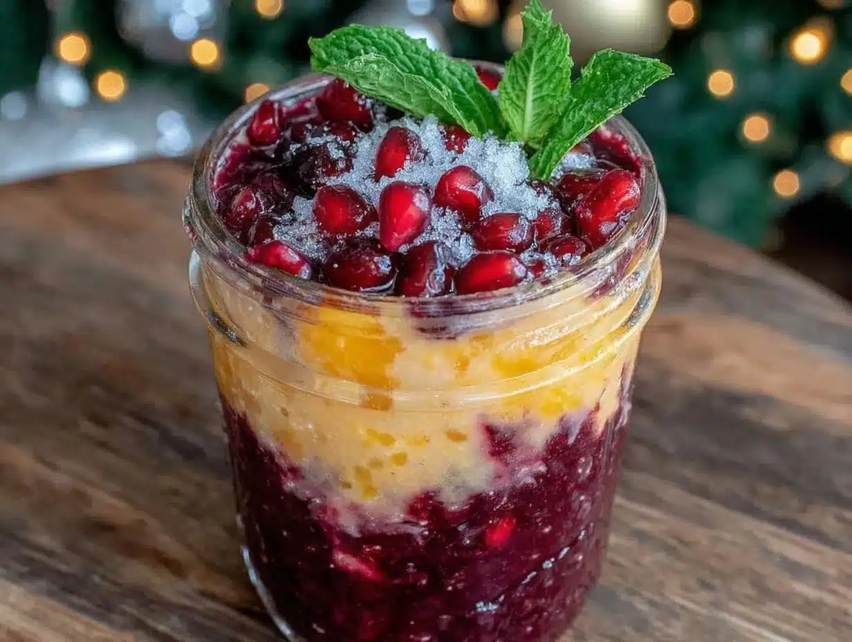 fresh new years smoothie preparation steps