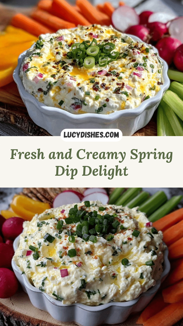 fresh spring dip recipe