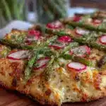 fresh spring flatbread - featured image