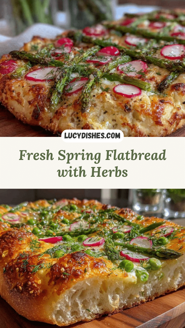fresh spring flatbread recipe
