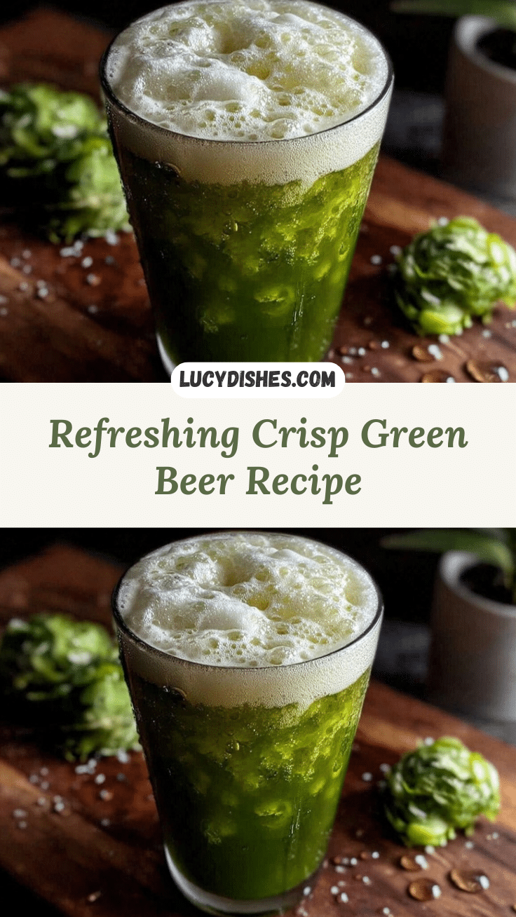 green beer recipe recipe