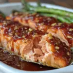 Honey garlic salmon - featured image