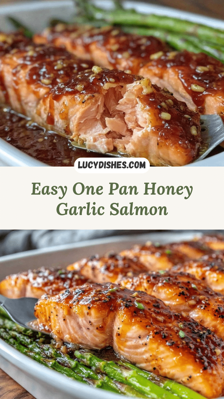 Honey garlic salmon recipe