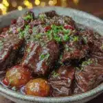 Instant Pot Beef Stew with Red Wine - featured image