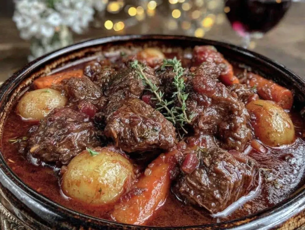 Instant Pot beef stew with red wine - featured image