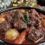 Instant Pot beef stew with red wine - featured image