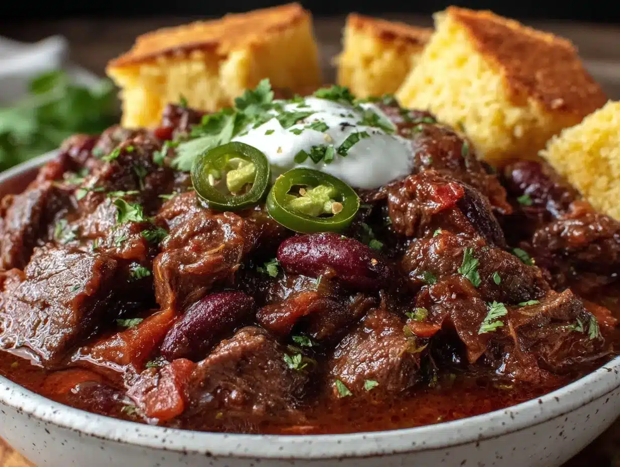 Instant Pot chili con carne preparation steps