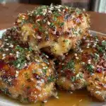 Instant Pot honey garlic chicken thighs - featured image