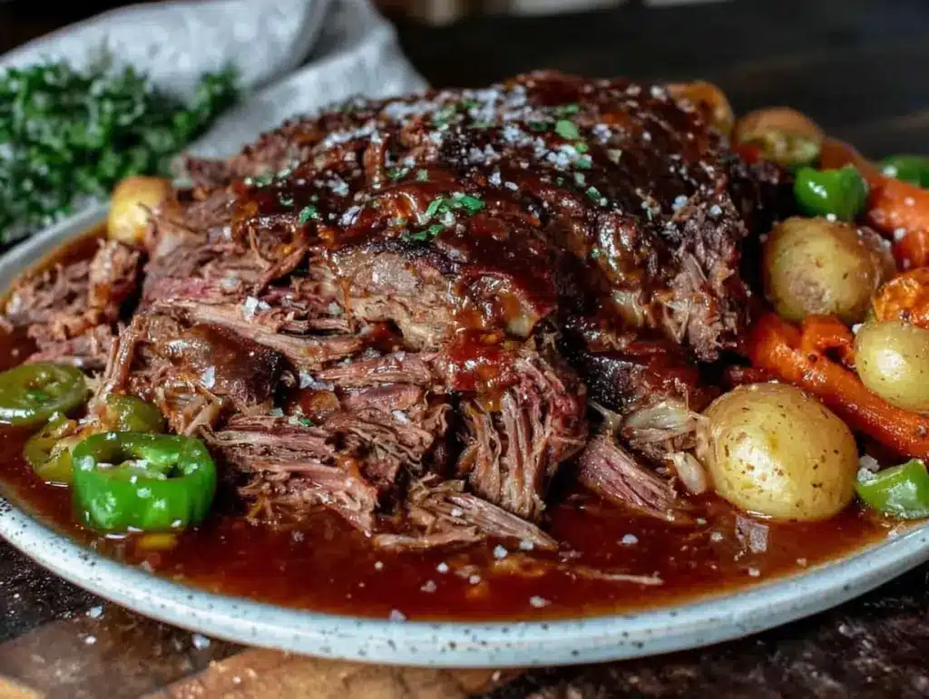 Instant Pot Mississippi Pot Roast - featured image