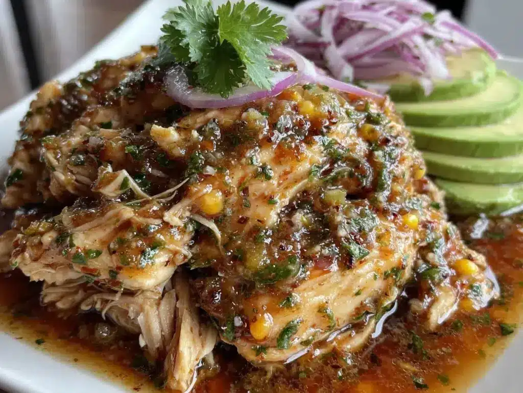 Instant Pot Salsa Verde Chicken - featured image