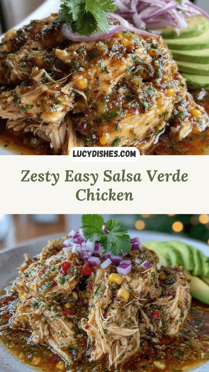 Instant Pot Salsa Verde Chicken recipe